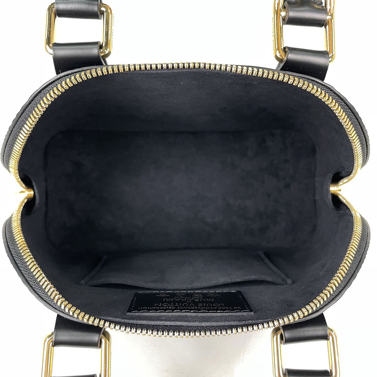 Louis Vuitton Alma BB Handbag 2-Way Takashi Murakami Epi Noir — view 6