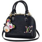 Louis Vuitton Alma BB Handbag 2-Way Takashi Murakami Epi Noir