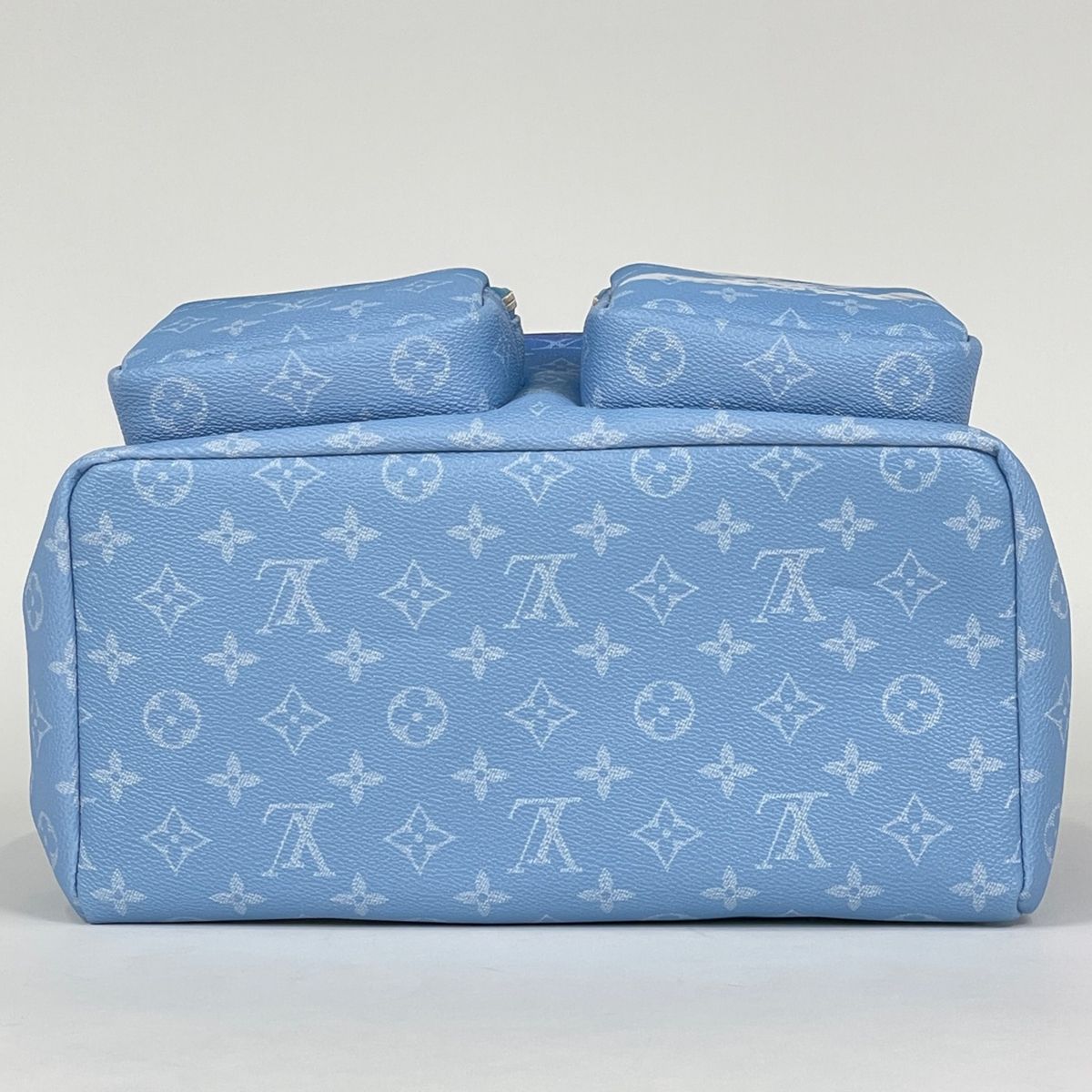 Louis Vuitton Multi Pocket Backpack Monogram Clouds Blue — view 3