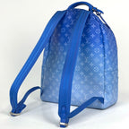 Louis Vuitton Multi Pocket Backpack Monogram Clouds Blue — view 2