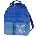 Louis Vuitton Multi Pocket Backpack Monogram Clouds Blue