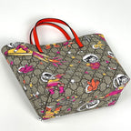 Gucci Handbag Children's Yuko Higuchi GG Supreme Beige Multicolor — view 2