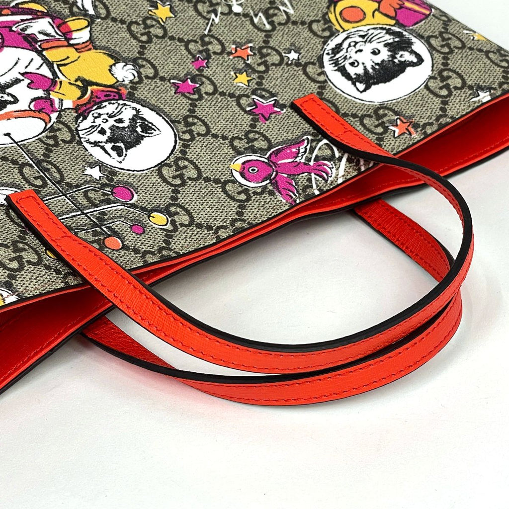 Gucci Handbag Children's Yuko Higuchi GG Supreme Beige Multicolor — view 4