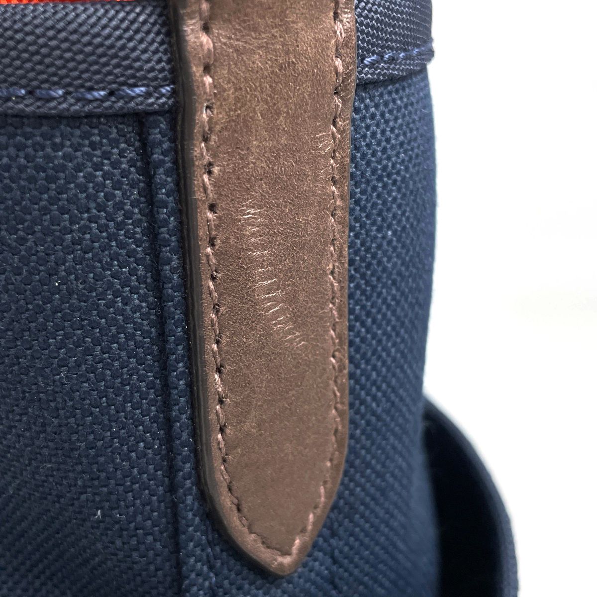 Hermes Sac de Panthere Gloom Tote Bag 2-Way Canvas Navy — view 4