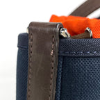 Hermes Sac de Panthere Gloom Tote Bag 2-Way Canvas Navy — view 5