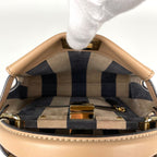 Fendi Handbag Peekaboo Mini 2-Way Pecan Leather Brown — view 7