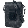Louis Vuitton S Lock Vertical Wearable Wallet Shoulder Bag Monogram Eclipse