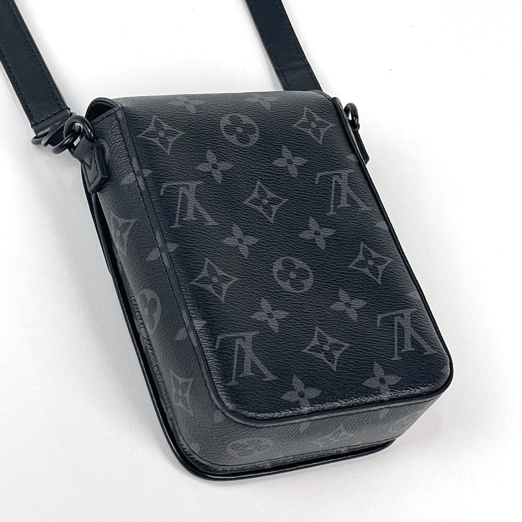 Louis Vuitton S Lock Vertical Wearable Wallet Shoulder Bag Monogram Eclipse — view 2