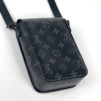 Louis Vuitton S Lock Vertical Wearable Wallet Shoulder Bag Monogram Eclipse — view 2