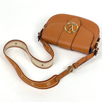 Louis Vuitton LV Pont Neuf Soft MM Shoulder Bag Leather Brown — view 7