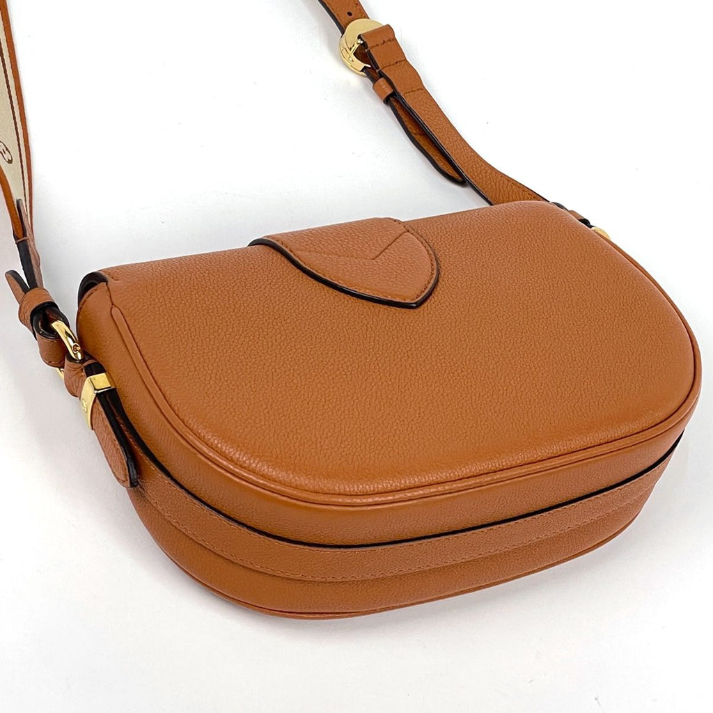 Louis Vuitton LV Pont Neuf Soft MM Shoulder Bag Leather Brown — view 2