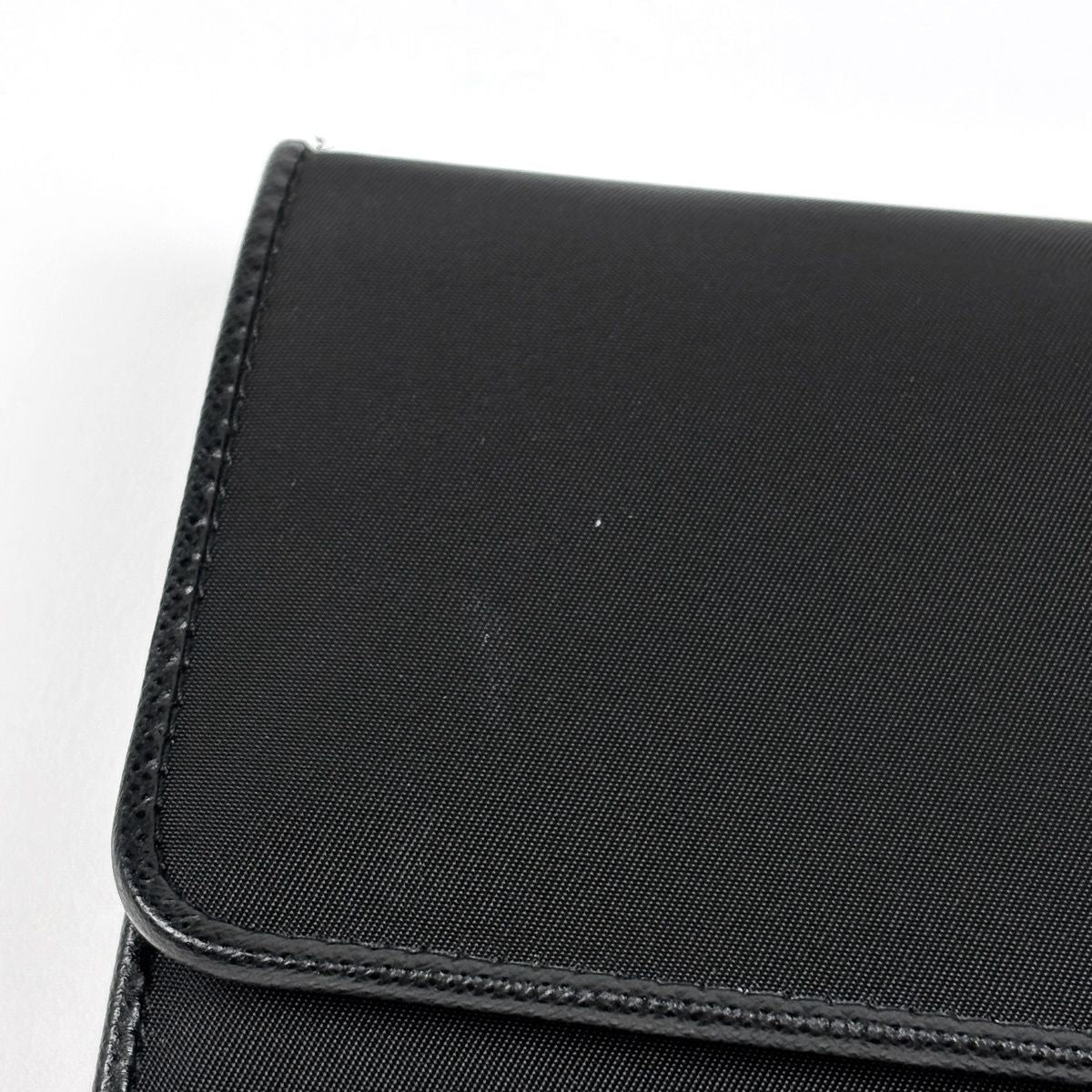 Prada Wallet Bifold Nylon Nero — view 4
