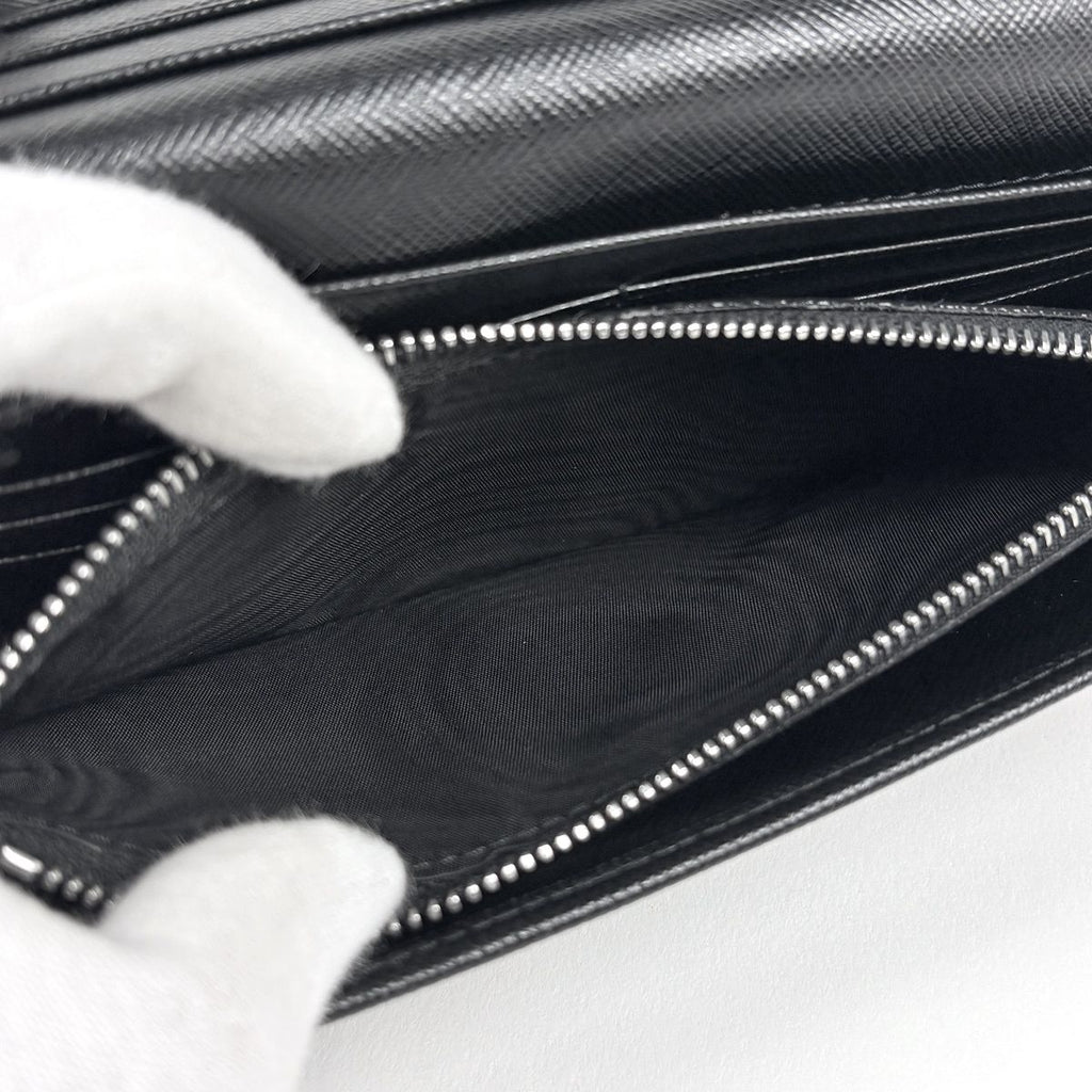 Prada Wallet Bifold Nylon Nero — view 6