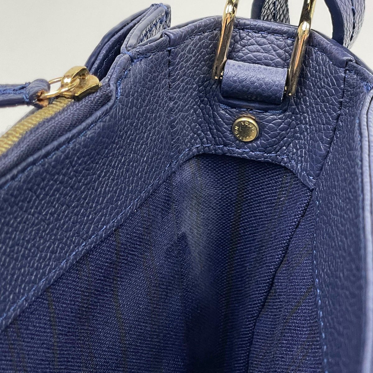 Louis Vuitton Fascinante Shoulder Bag Monogram Empreinte Celeste — view 7