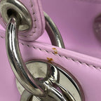 Dior Lady Handbag 2-Way Cannage Leather Pink — view 6