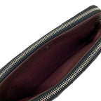 Chanel Wallet V-stitch Black Chain Silver Shoulder Bag — view 3