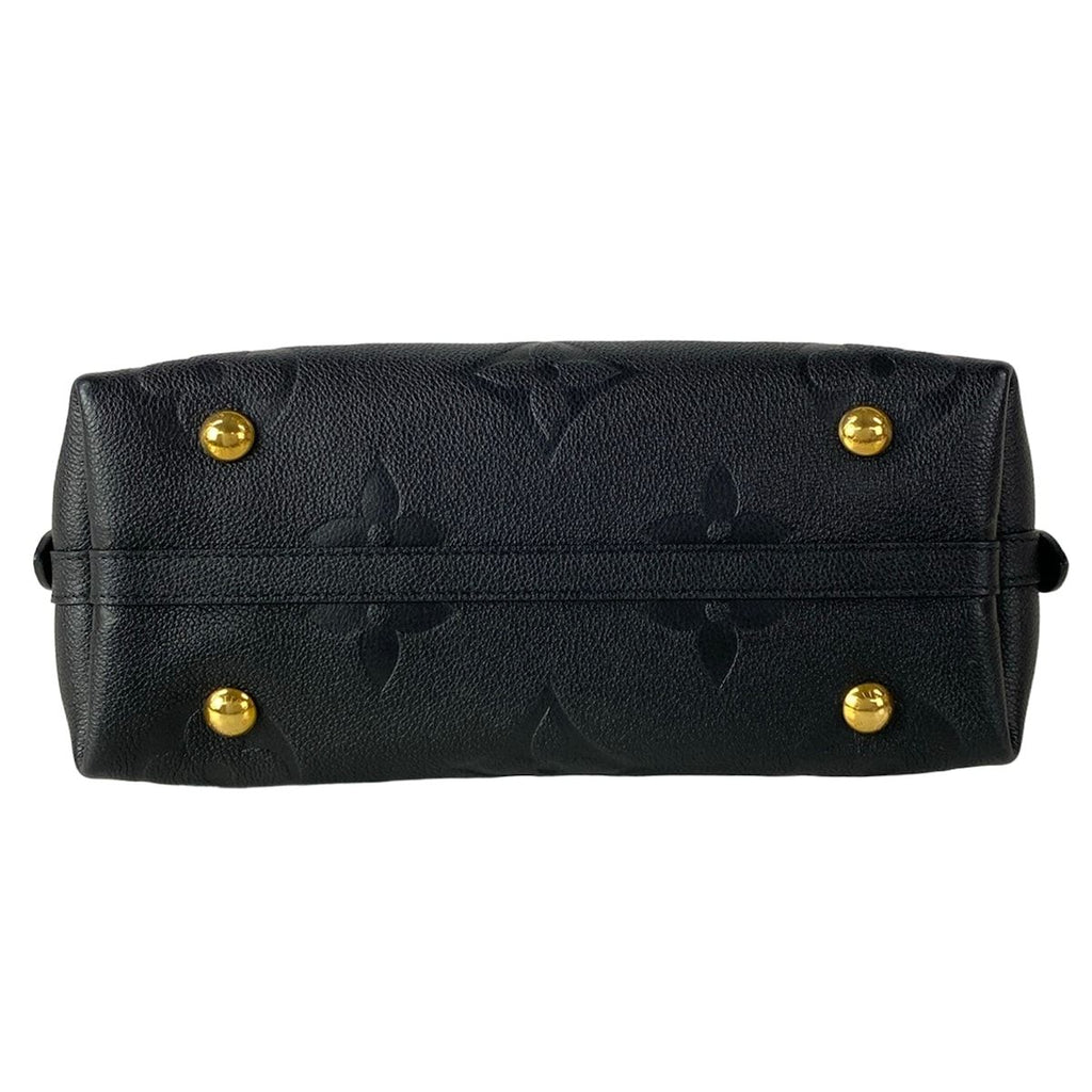 Louis Vuitton Shoulder Bag Monogram Empreinte Carry All Zip NMPM Noir Leather — view 5