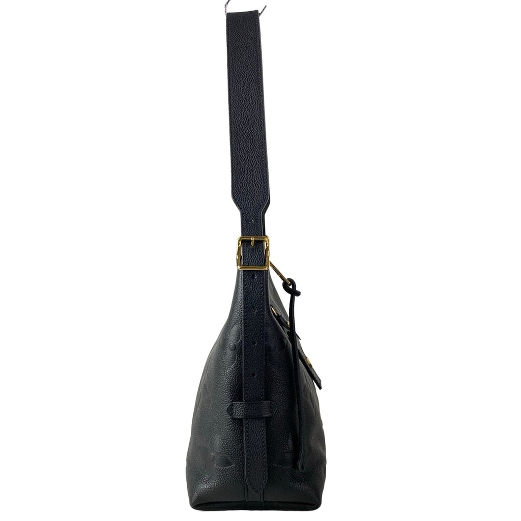 Louis Vuitton Shoulder Bag Monogram Empreinte Carry All Zip NMPM Noir Leather — view 2