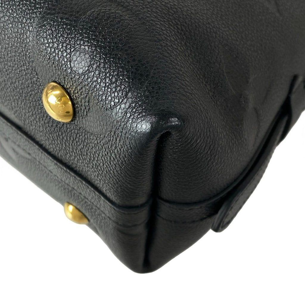 Louis Vuitton Shoulder Bag Monogram Empreinte Carry All Zip NMPM Noir Leather — view 6