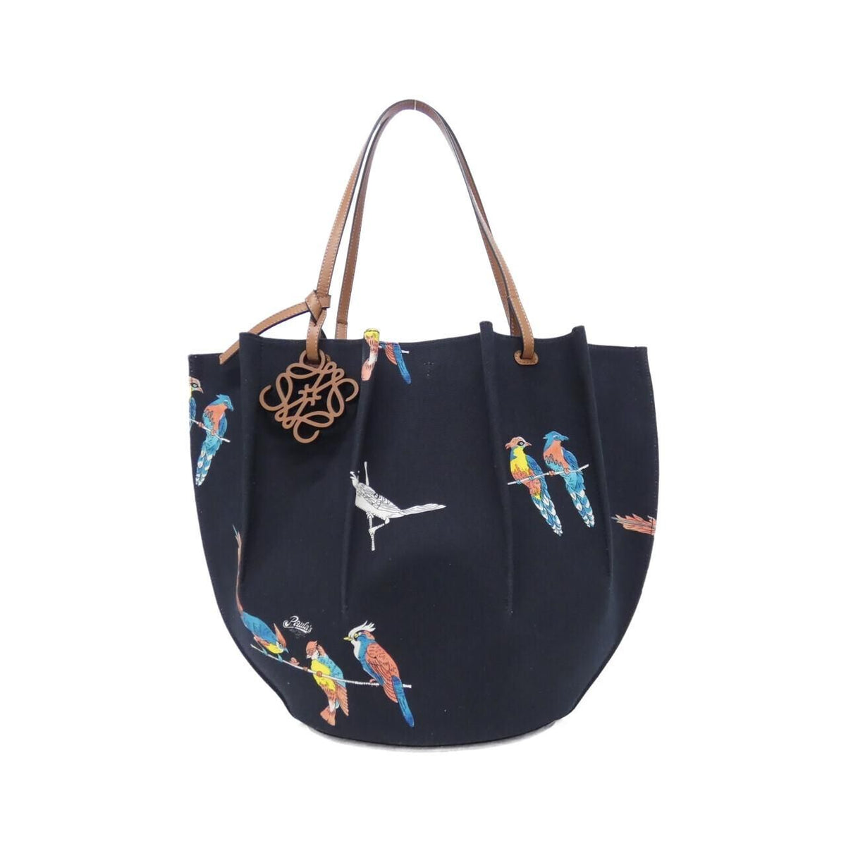 Loewe Shell Tote Bag Black