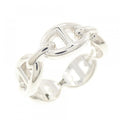 Hermes Chaine D'ancre Enchainee Ring