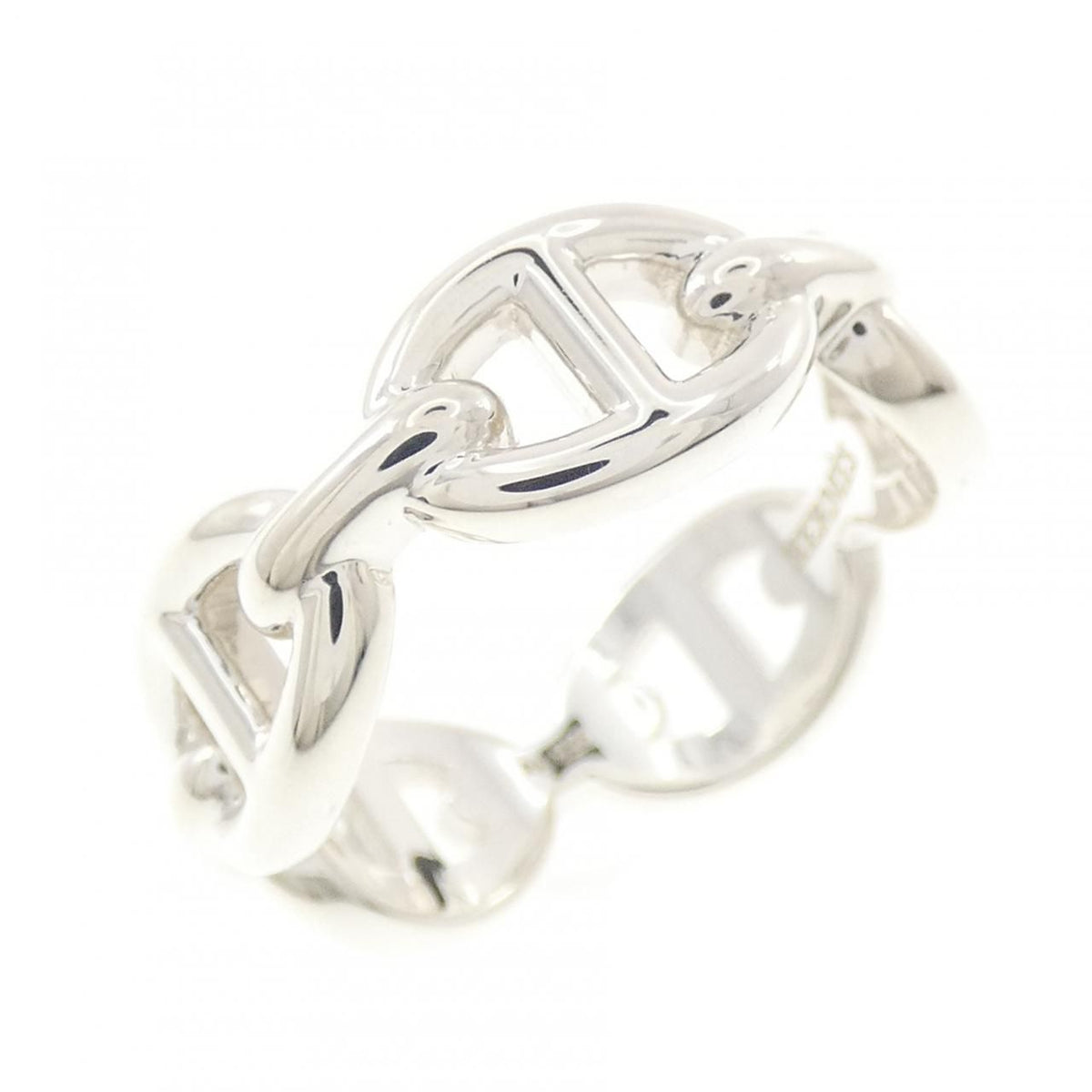 Hermes Chaine D'ancre Enchainee Ring