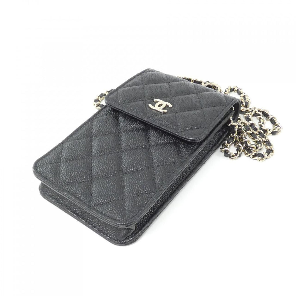 Chanel Phone Case Black — view 3