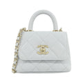 Chanel Chain Clutch Blue