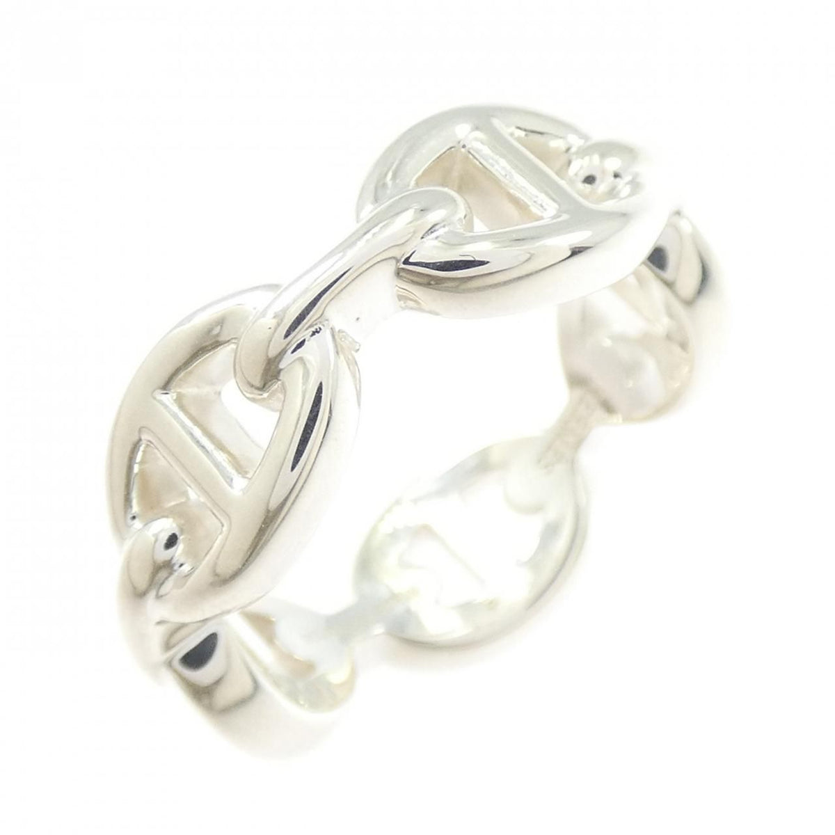 Hermes Chaine D'ancre Enchainee Ring