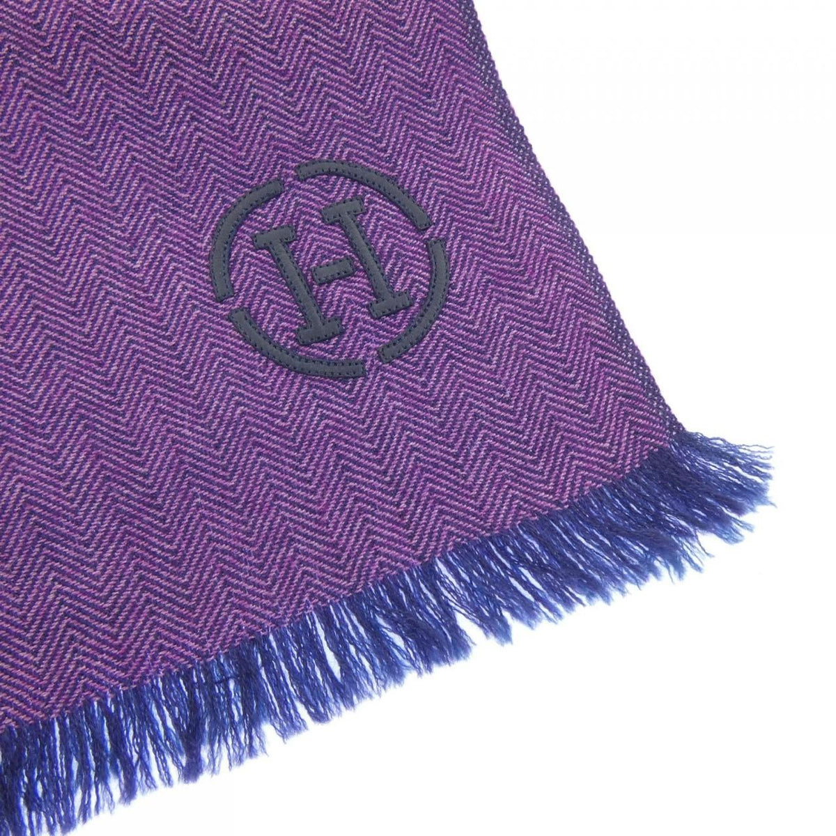Hermes Scarf Navy — view 2