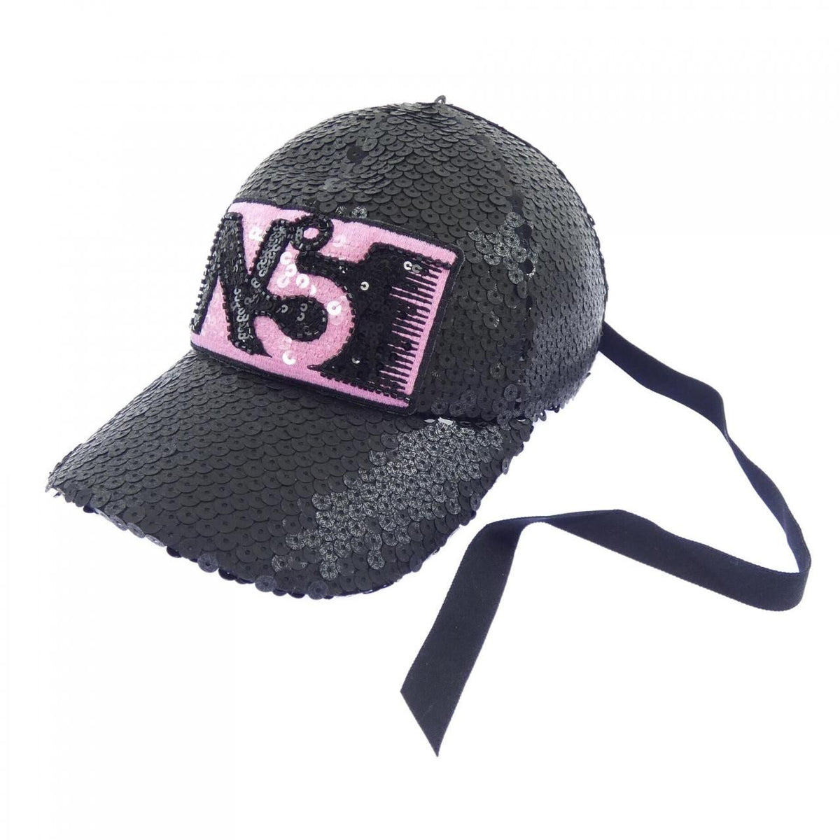 Chanel No 5 Sequin Cap Hat