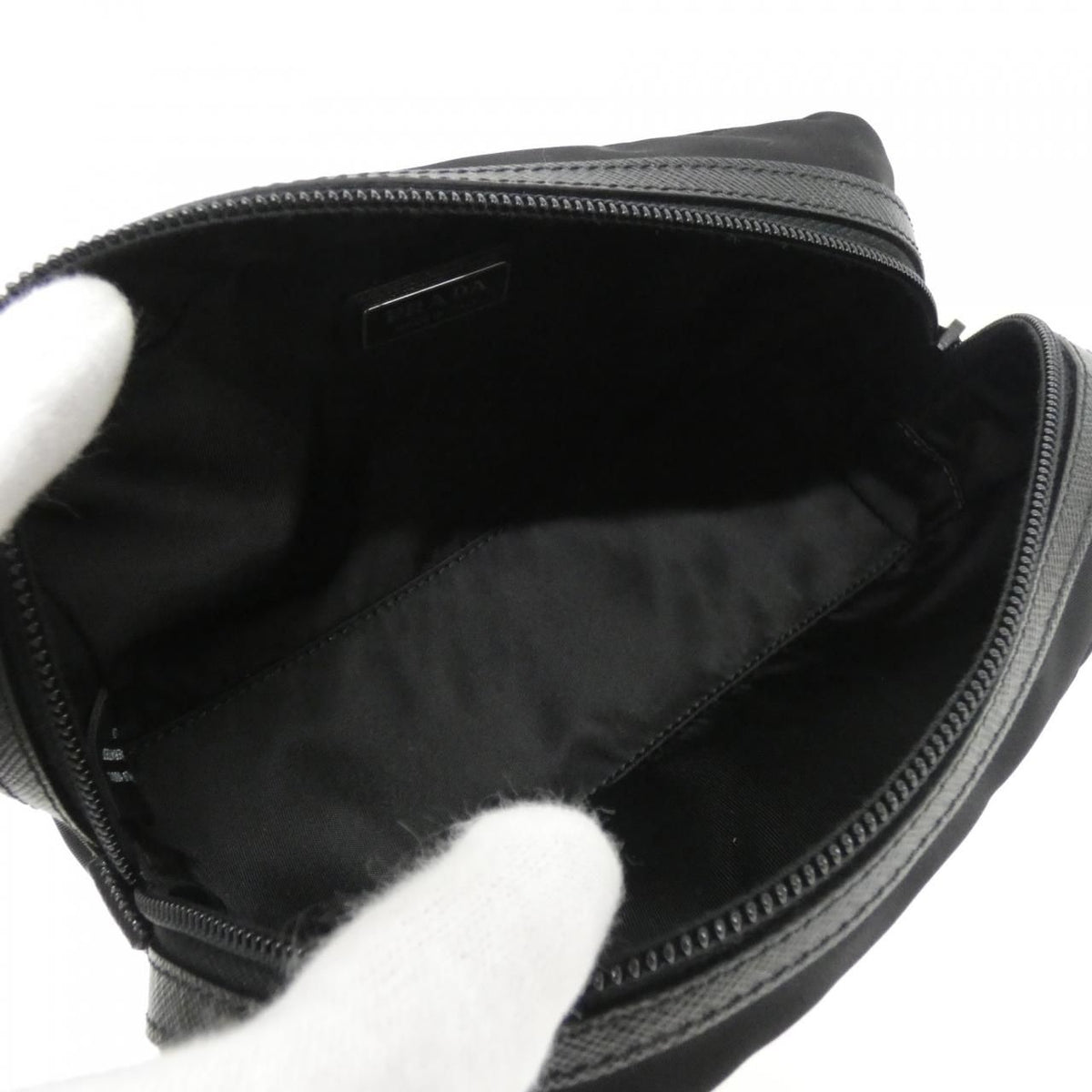 Prada Pouch Silver — view 5