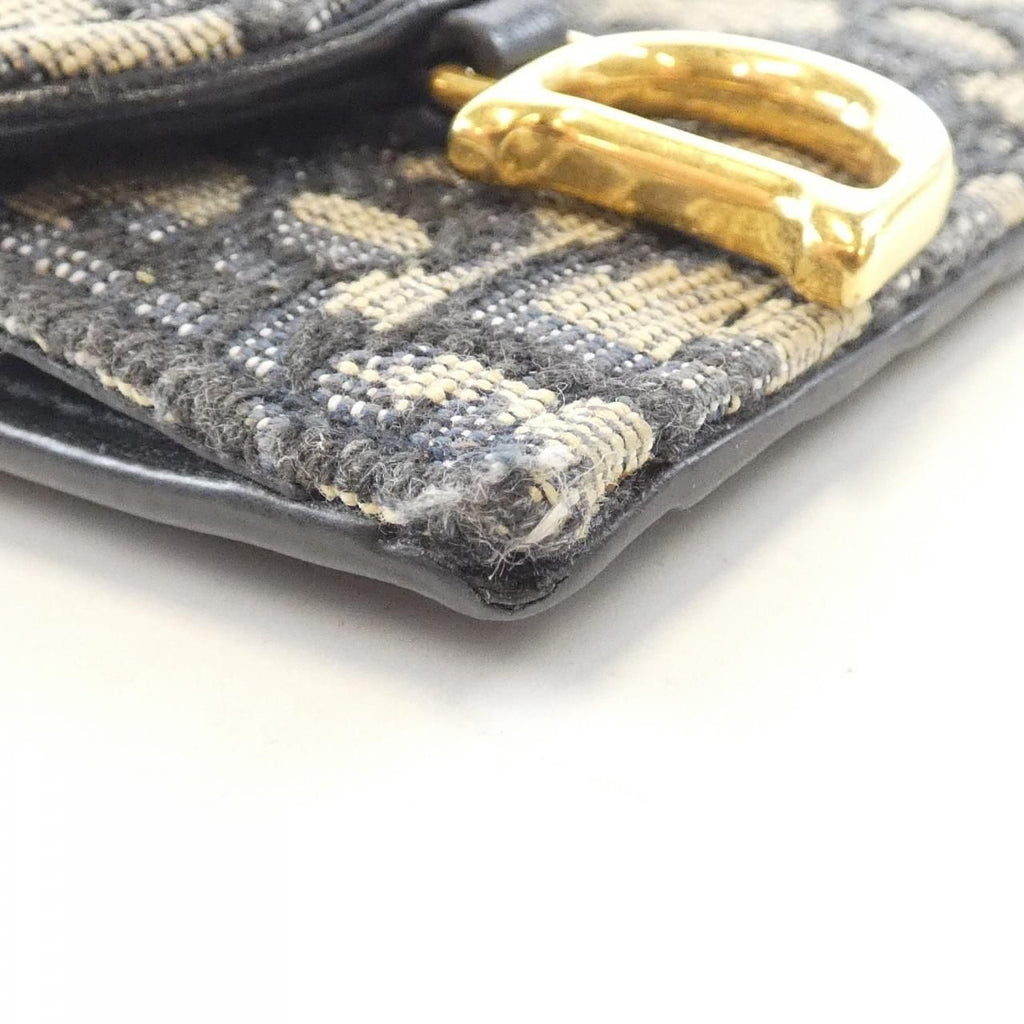 Dior Oblique Saddle Cosmos Zip Card Case S ZQ Coin Purse — view 3