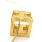 Hermes Necklace Cage D'h Gold — view 5