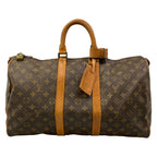 Louis Vuitton Boston Bag Monogram Keepall 45