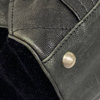 Chanel Shoulder Bag Quilted 2.55 Black Vintage Silver — view 6