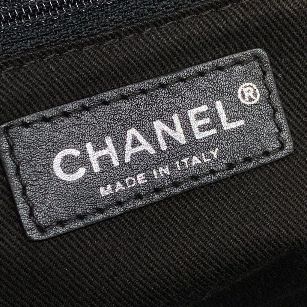 Chanel Shoulder Bag Quilted 2.55 Black Vintage Silver — view 8