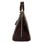 Louis Vuitton Handbag Monogram Vernis Alma PM Amarante Leather — view 4