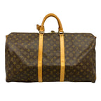 Louis Vuitton Boston Bag Monogram Keepall Bandouliere 55 — view 3