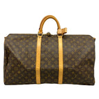 Louis Vuitton Boston Bag Monogram Keepall Bandouliere 55