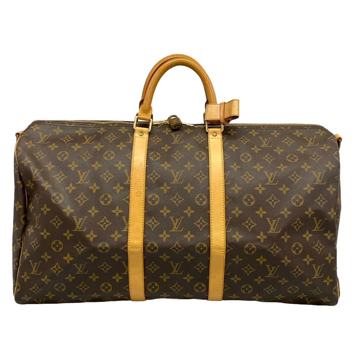 Louis Vuitton Boston Bag Monogram Keepall Bandouliere 55
