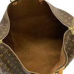 Louis Vuitton Boston Bag Monogram Keepall Bandouliere 55 — view 7