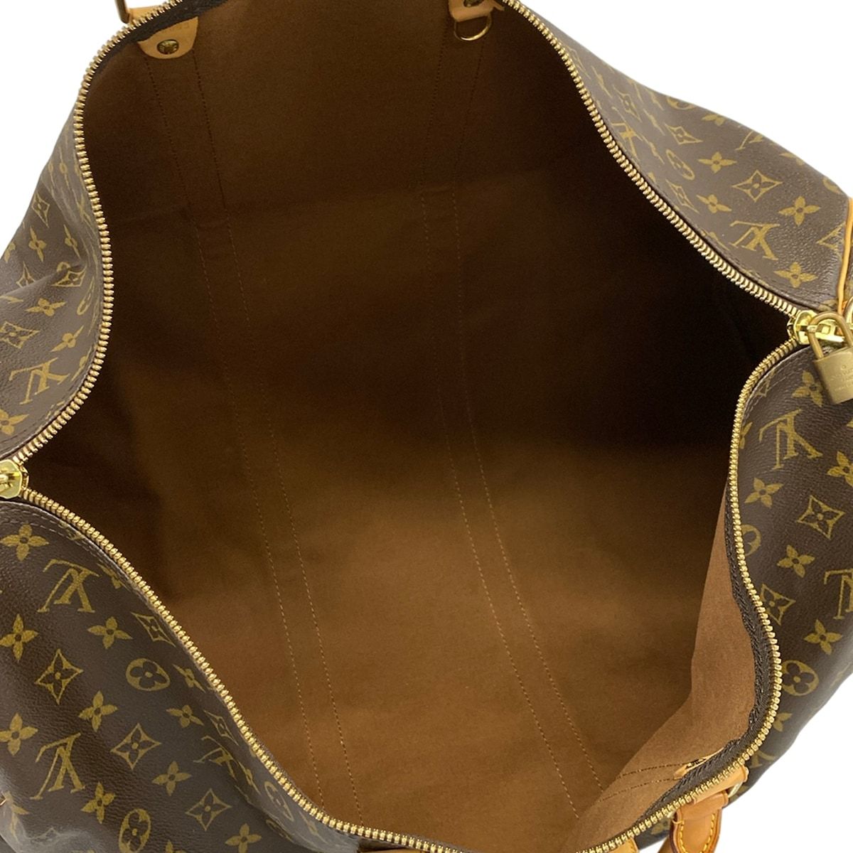 Louis Vuitton Boston Bag Monogram Keepall Bandouliere 55 — view 7