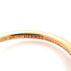 Hermes Ring Gambade Double 18k Pink Gold Diamond 2D — view 5