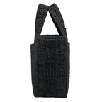 Loewe Tote Bag Font Small Black Basket Leather — view 2
