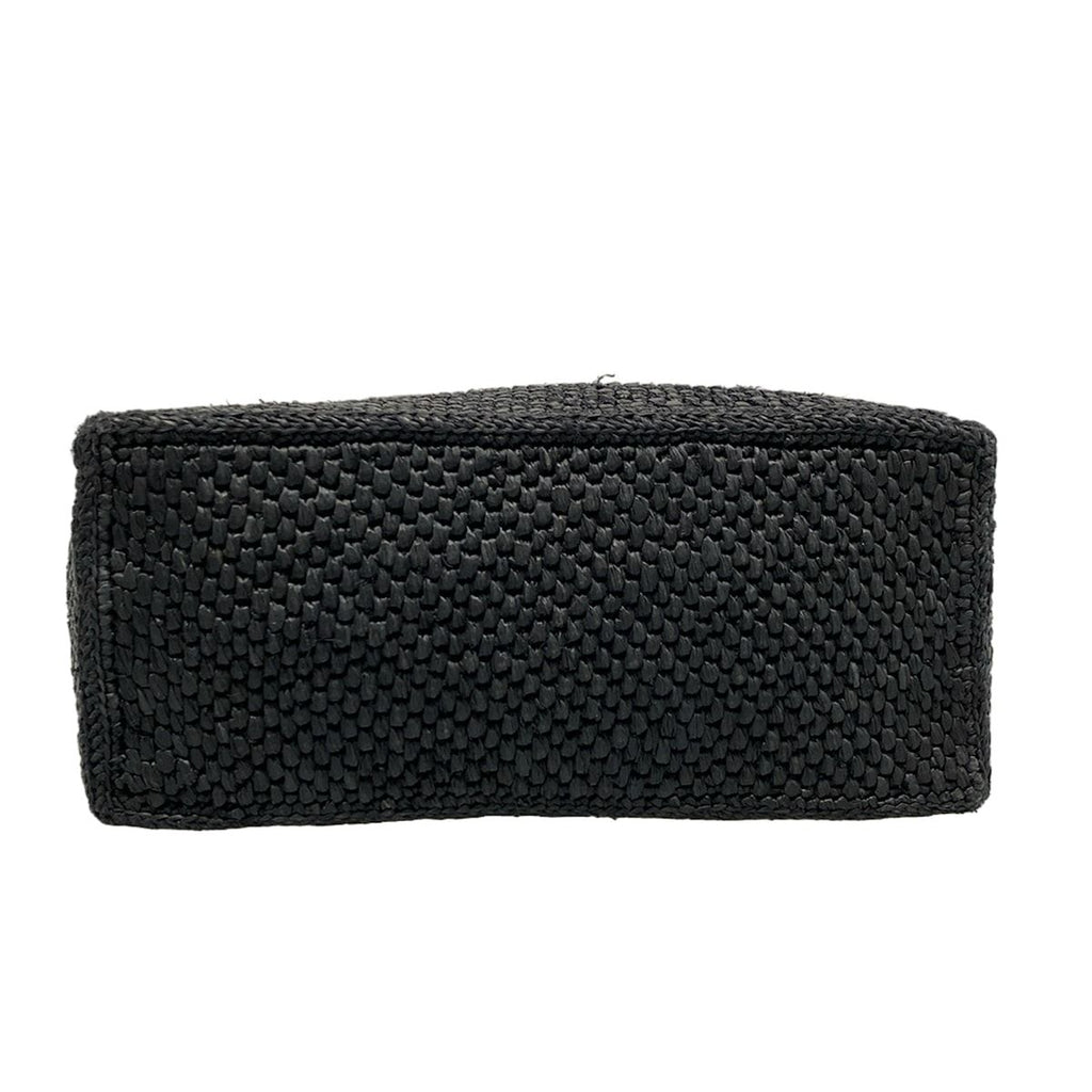 Loewe Tote Bag Font Small Black Basket Leather — view 5