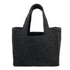 Loewe Tote Bag Font Small Black Basket Leather — view 3