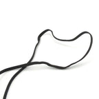 Hermes Necklace Clochette Leather Black Brown — view 6