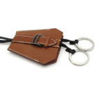 Hermes Necklace Clochette Leather Black Brown — view 5