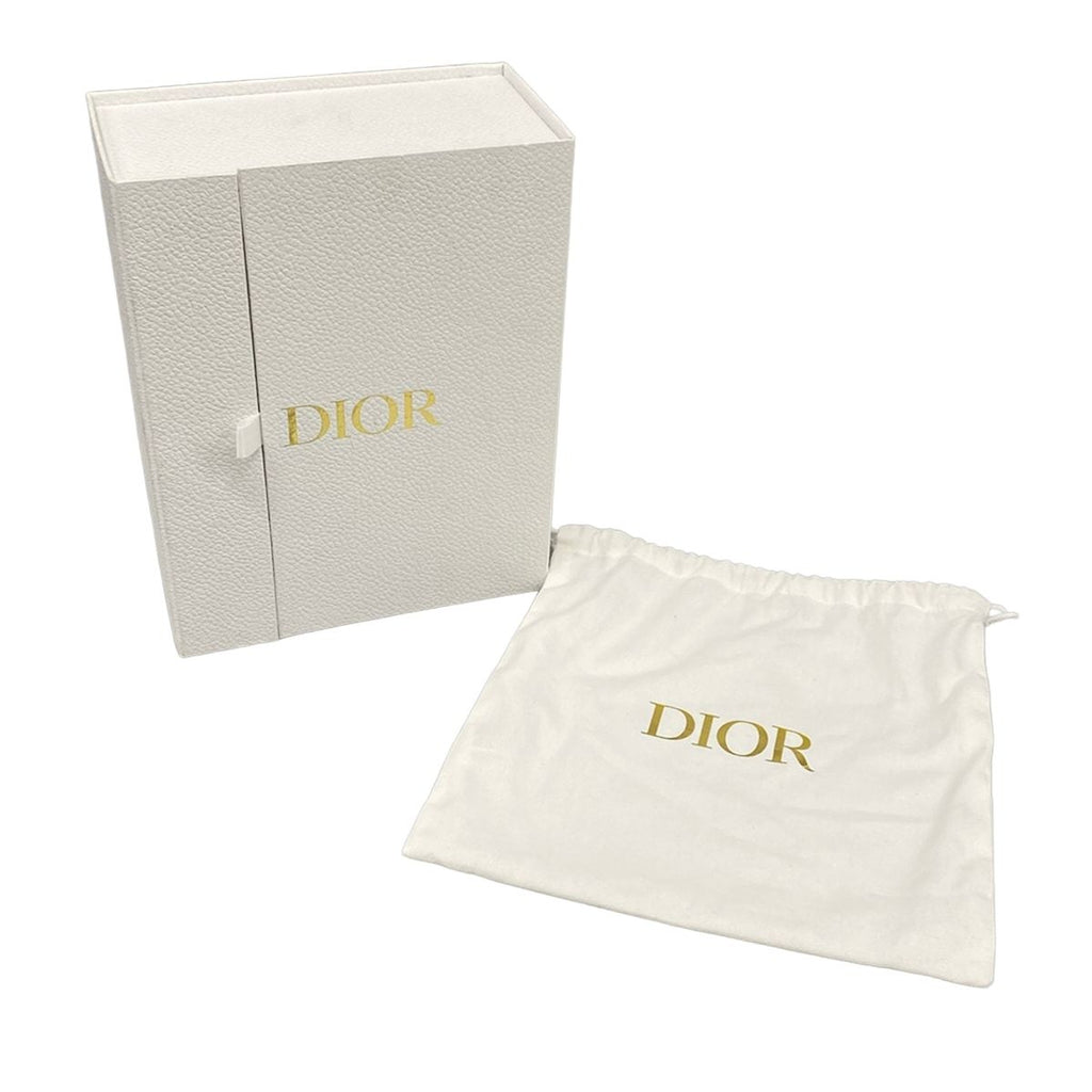 Dior Shoulder Bag Cannage Stitch Black Chain Smartphone Pochette Lambskin — view 8